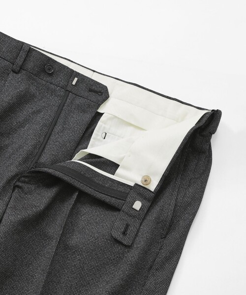 MACKINTOSH LONDON(マッキントッシュ ロンドン)の「【FLEX JERSEY】ハイゲージジャカードハウンドトゥースセットアップパンツ(その他パンツ・メンズ・ブラウン系その他6/グレー系その他2・86/78/82/90)」の5枚目の写真