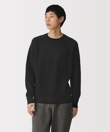 無印良品 | 紳士　洗えるワッフル編みクルーネックセーター(ニット/セーター)