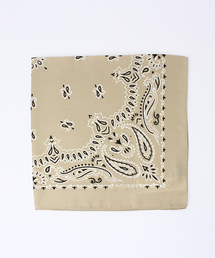 MOUSSY | SILK BANDANA SCARF(バンダナ/スカーフ)