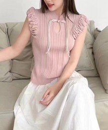 タンクトップ（ピンク/桃色系・フリル）ファッション通販 - ZOZOTOWN