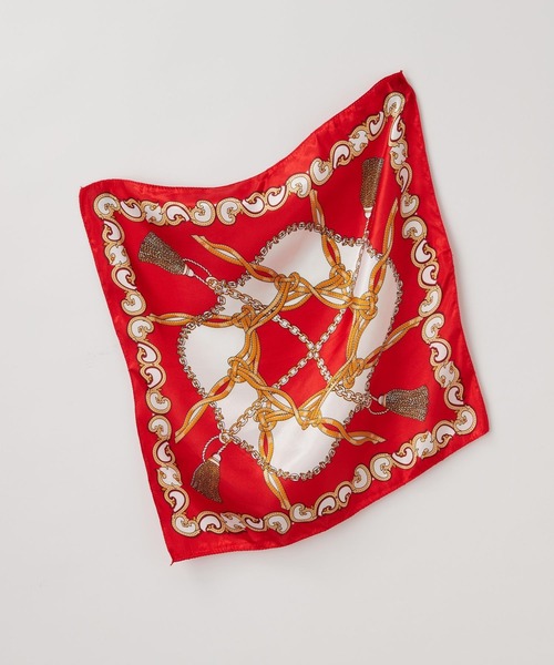 RAGEBLUE（レイジブルー）の「Carabiner Scarf Charm/カラビナ付きスカーフチャーム（バンダナ/スカーフ・メンズ・レッド系その他/ホワイト系その他/ブルー系その他・FREE）」の7枚目の写真