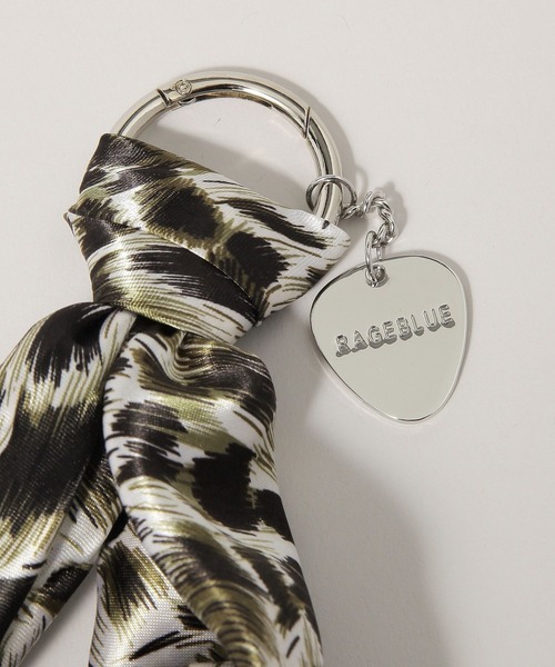 RAGEBLUE(レイジブルー)の「Carabiner Scarf Charm/カラビナ付きスカーフチャーム(バンダナ/スカーフ・メンズ・レッド系その他/ホワイト系その他/ブルー系その他/オレンジ/グリーン/ブラック・FREE)」の16枚目の写真