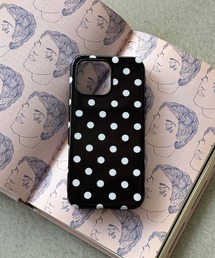 SANSeLF | 【SANSeLF】レトロポルカドットスマホケース iPhoneカバー アイフォンケース sac26s001(スマホケース/カバー)
