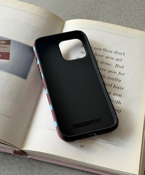 SANSeLF(サンセルフ)の「【SANSeLF】レトロポルカドットスマホケース iPhoneカバー アイフォンケース sac26s001(スマホケース/カバー・レディース・ブラック/ブルー/ボルドー・iPhone 16/iPhone 15/iPhone 17)」の11枚目の写真