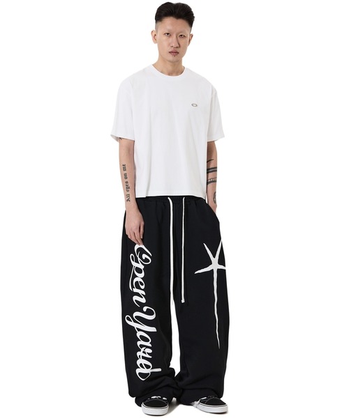 OY(オーワイ)の「『OY/オーワイ』SCRIPT POPPERS SWEAT PANTS/スクリプトポッパースウェットパンツ(スウェットパンツ・メンズ・ブラック/カモフラージュ・L/M)」の7枚目の写真