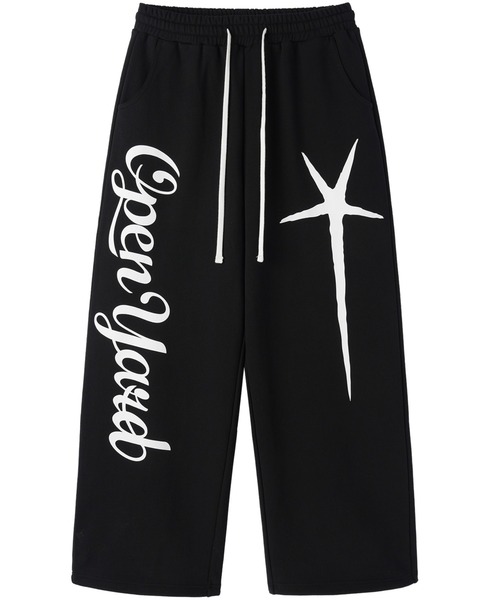 OY(オーワイ)の「『OY/オーワイ』SCRIPT POPPERS SWEAT PANTS/スクリプトポッパースウェットパンツ(スウェットパンツ・メンズ・ブラック/カモフラージュ・L/M)」の9枚目の写真