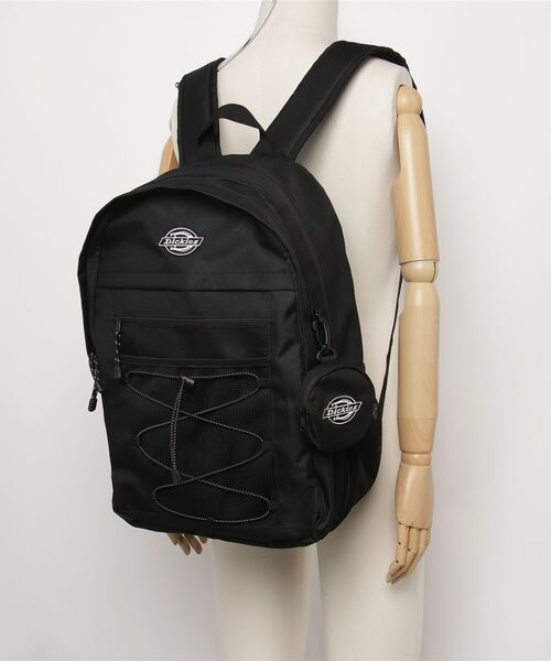 Dickies(ディッキーズ)の「【DICKIES/ディッキーズ】BASIC BACKPACK / ベーシックバックパック81638300(バックパック/リュック・メンズ・ブラック/ホワイト・FREE)」の15枚目の写真
