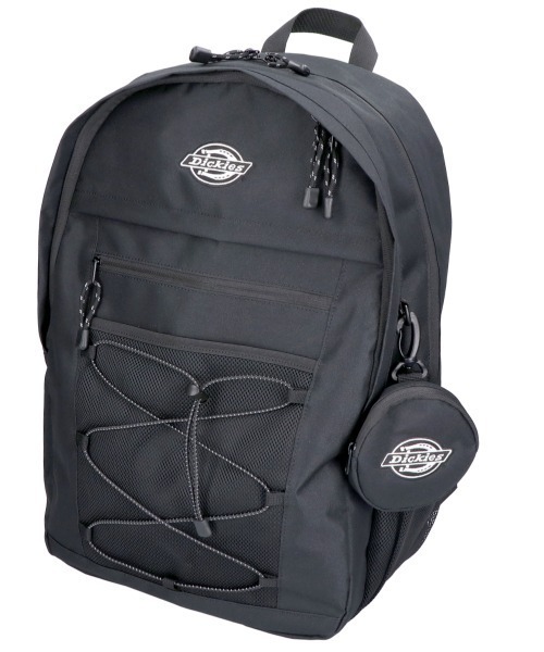 Dickies(ディッキーズ)の「【DICKIES/ディッキーズ】BASIC BACKPACK / ベーシックバックパック81638300(バックパック/リュック・メンズ・ブラック/ホワイト・FREE)」の1枚目の写真
