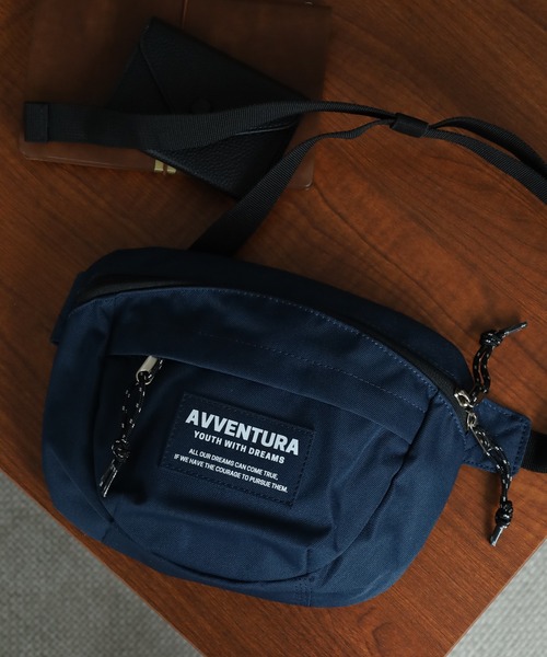 FUNALIVE(ファンアライブ)の「AVVENTURA ウエストバッグ(ボディバッグ/ウエストポーチ・メンズ・ラベンダー/ネイビー/バーガンディー/ブラック・FREE)」の2枚目の写真