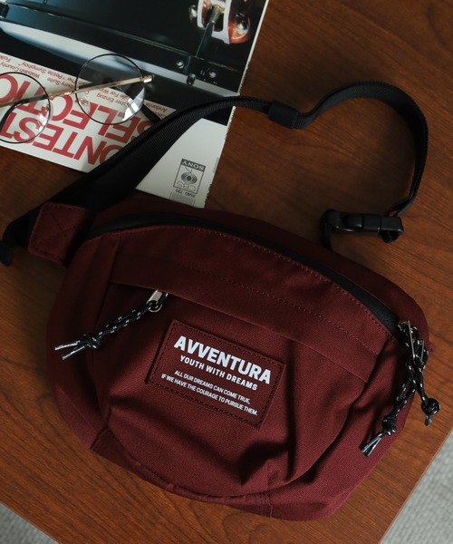 FUNALIVE(ファンアライブ)の「AVVENTURA ウエストバッグ(ボディバッグ/ウエストポーチ・メンズ・ラベンダー/ネイビー/バーガンディー/ブラック・FREE)」の8枚目の写真
