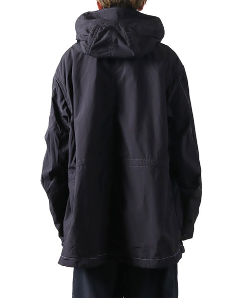 and wander（アンドワンダー）の「【and wander】fishtail Octa coat（マウンテンパーカー・メンズ・ブラック・L/M）」の3枚目の写真