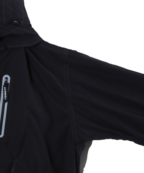and wander（アンドワンダー）の「【and wander】fishtail Octa coat（マウンテンパーカー・メンズ・ブラック・L/M）」の4枚目の写真