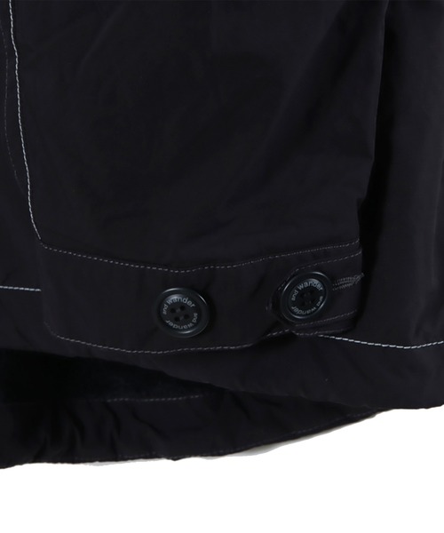 and wander（アンドワンダー）の「【and wander】fishtail Octa coat（マウンテンパーカー・メンズ・ブラック・L/M）」の7枚目の写真
