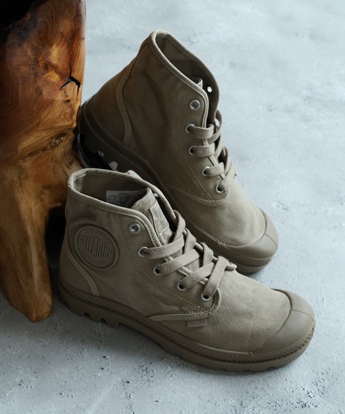 PALLADIUM（パラディウム）の「PAMPA HI パンパ ハイ レディース スニーカー（スニーカー・レディース・ベージュ系・24.5cm/24cm/23.5cm/22.5cm/23cm）」の4枚目の写真