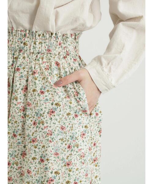 TSUHARU by Samansa Mos2（ツハルバイサマンサモスモス）の「【LIBERTY】BEATRICE柄裾フリルスカート（スカート・レディース・ラベンダー・F）」の20枚目の写真
