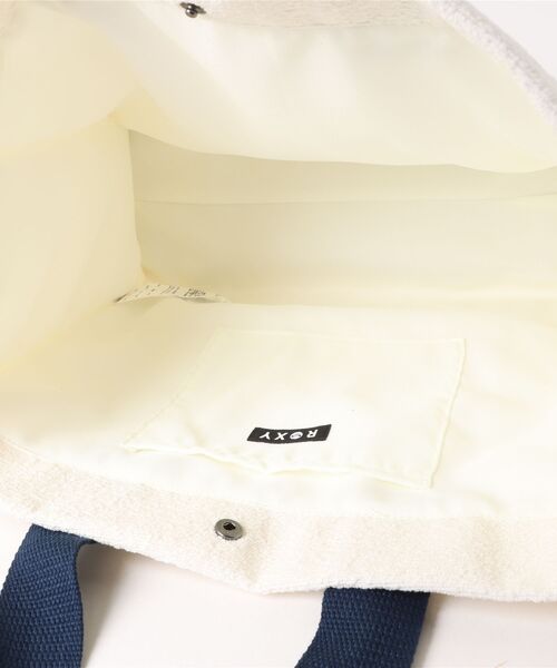 ROXY(ロキシー)の「ROXY ウィメンズ ROXY WITH HEART TOTE トートバッグ 【2026年春夏モデル】/ロキシー(トートバッグ・レディース・ネイビー/レッド・FREE)」の5枚目の写真