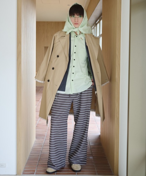 common gull products.(コモンガルプロダクツ)の「ざわめきのスウェットパンツ(スウェットパンツ・レディース・チャコールグレー/グレー系/アイボリー・SMALL/MEDIUM/LARGE)」の11枚目の写真