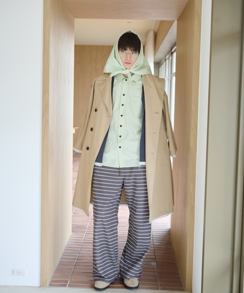 common gull products.(コモンガルプロダクツ)の「ざわめきのスウェットパンツ(スウェットパンツ・レディース・チャコールグレー/グレー系/アイボリー・SMALL/MEDIUM/LARGE)」の13枚目の写真