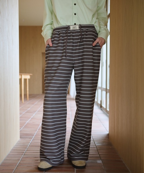 common gull products.(コモンガルプロダクツ)の「ざわめきのスウェットパンツ(スウェットパンツ・レディース・チャコールグレー/グレー系/アイボリー・SMALL/MEDIUM/LARGE)」の6枚目の写真