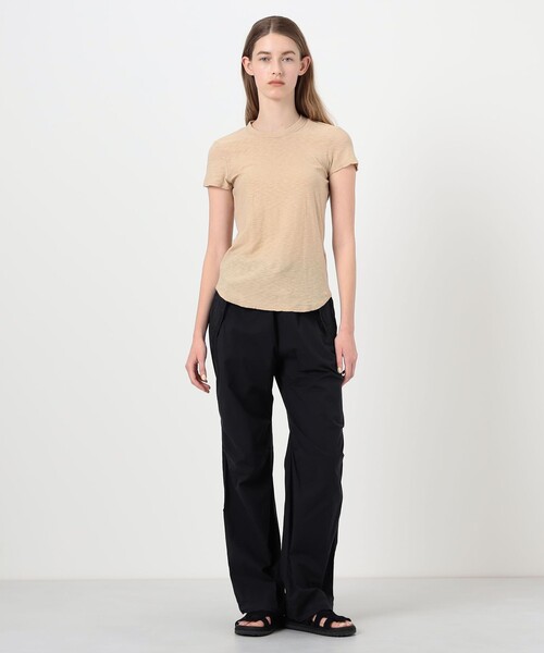 JAMES PERSE(ジェームスパース)の「スラブジャージー クルーネックTシャツ WUA3037(Tシャツ/カットソー・レディース・ライトブルー/ベージュ系その他・2/1/0)」の3枚目の写真