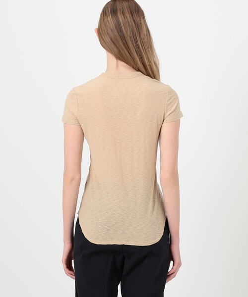 JAMES PERSE(ジェームスパース)の「スラブジャージー クルーネックTシャツ WUA3037(Tシャツ/カットソー・レディース・ライトブルー/ベージュ系その他・2/1/0)」の6枚目の写真