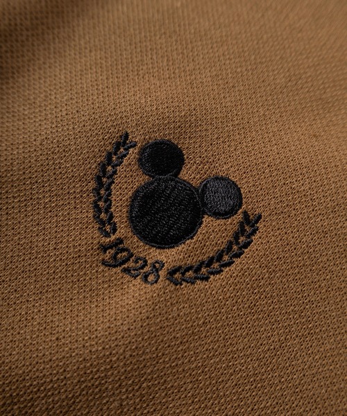 Disney(ディズニー)の「【71】【Disney/ディズニー】ディズニーコーデ/リンクコーデ/ワンポイント刺繍 鹿の子 ラインポロシャツ/ユニセックス/レディース/メンズ(ポロシャツ・レディース・キャメル/ブラック/オフホワイト/ネイビー・XL/L/M)」の11枚目の写真