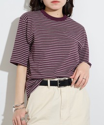 【Healthknit】26SS Classic Border Jersey Crewneck S/S 51049