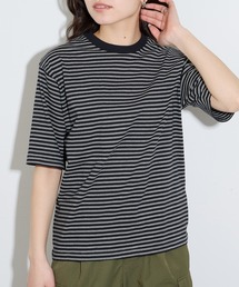 【Healthknit】26SS Classic Border Jersey Crewneck S/S 51049