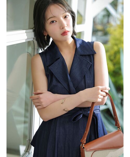 LAGUNAMOON（ラグナムーン）の「アシメヘムトレンチワンピース 【夏服