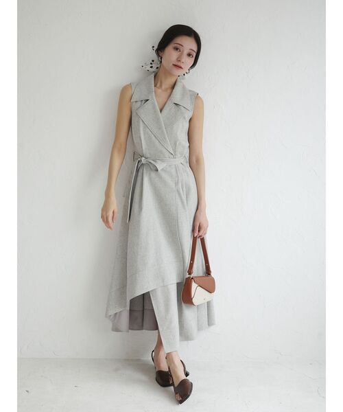 LAGUNAMOON（ラグナムーン）の「アシメヘムトレンチワンピース 【夏服