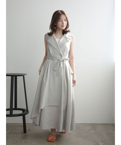LAGUNAMOON（ラグナムーン）の「アシメヘムトレンチワンピース 【夏服
