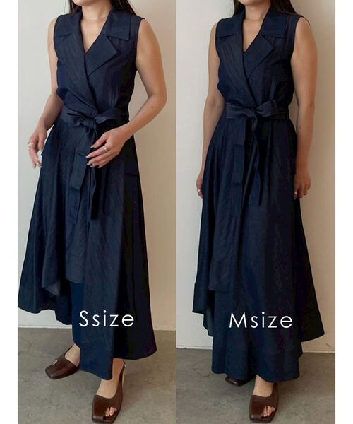 LAGUNAMOON（ラグナムーン）の「アシメヘムトレンチワンピース 【夏服