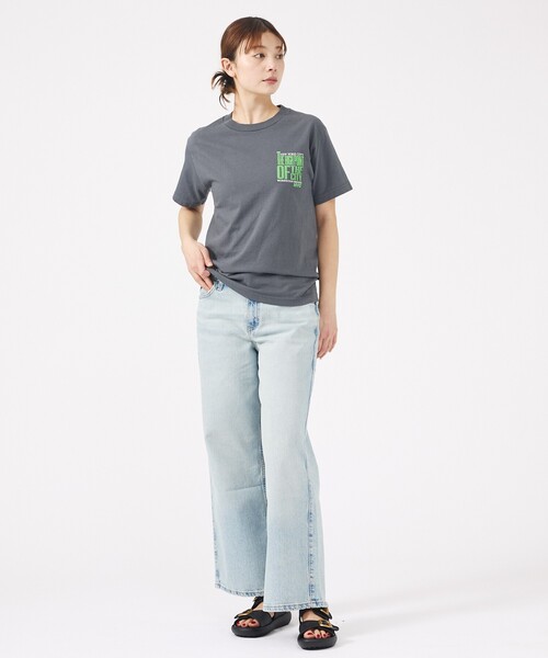 GUESS JEANS(ゲスジーンズ)の「【GUESS JEANS/ゲスジーンズ】GJ G11 WIDE LEG/ワイルドレッグデニムジーンズ/W4BA0YD5CCA/ヴィンテージウォッシュ加工(デニムパンツ・レディース・インディゴブルー/ライトブルー・26/25/24)」の13枚目の写真