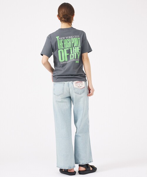 GUESS JEANS(ゲスジーンズ)の「【GUESS JEANS/ゲスジーンズ】GJ G11 WIDE LEG/ワイルドレッグデニムジーンズ/W4BA0YD5CCA/ヴィンテージウォッシュ加工(デニムパンツ・レディース・インディゴブルー/ライトブルー・26/25/24)」の15枚目の写真