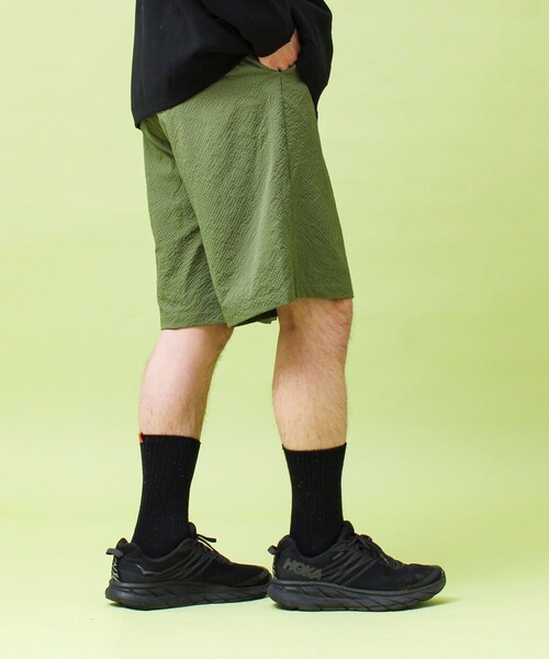 GEVACO(ゲバコ)の「【GEVACO/ゲバコ】イージーハーフパンツ(その他パンツ・メンズ・オリーブ/ホワイト系その他・M/L)」の13枚目の写真