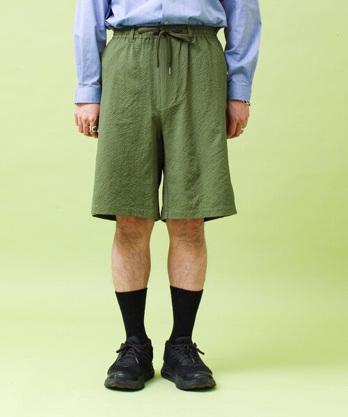 GEVACO(ゲバコ)の「【GEVACO/ゲバコ】イージーハーフパンツ(その他パンツ・メンズ・オリーブ/ホワイト系その他・M/L)」の11枚目の写真