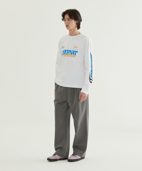 COVERNAT(カバーナット)の「Cロゴセミワイドスウェットパンツヘザーグレー(スウェットパンツ・レディース・その他・SMALL/MEDIUM/LARGE/X-LARGE/XX-LARGE/X-SMALL)」の9枚目の写真