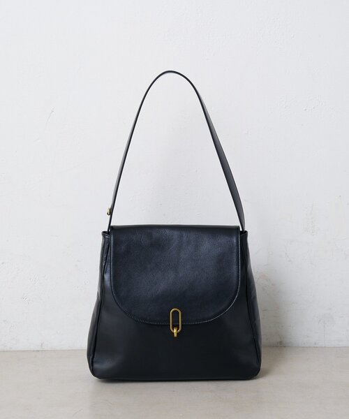 BIRTHDAY BAR(バースデイバー)の「≪ZOZOTOWN先行販売≫ターンロックワンハンドルレザートートバッグ(トートバッグ・レディース・ブラック/キャメル・0)」の20枚目の写真