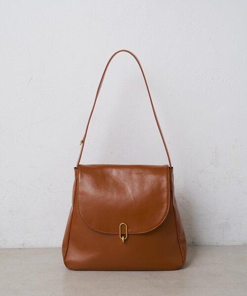 BIRTHDAY BAR(バースデイバー)の「≪ZOZOTOWN先行販売≫ターンロックワンハンドルレザートートバッグ(トートバッグ・レディース・ブラック/キャメル・0)」の13枚目の写真