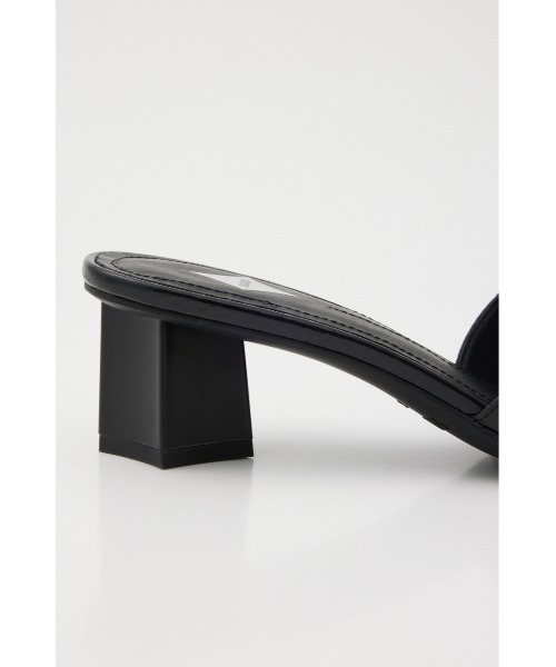 STACCATO(スタッカート)の「ラグアイシャインミュール(サンダル・レディース・ブラック/シルバー・22cm/22.5cm)」の7枚目の写真