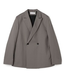 EDITION | 【WEB先行予約】Super120'sウォッシャブルウール ダブルブレストジャケット(テーラードジャケット)