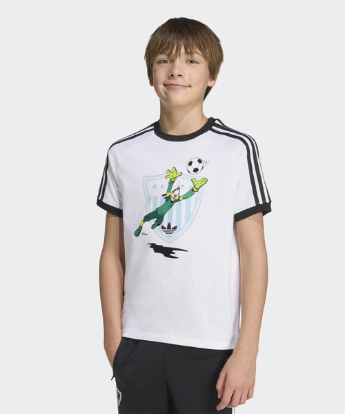 adidas（アディダス）の「アディダス ディズニー ルーズTシャツ / アディダスオリジナルス adidas Originals（Tシャツ/カットソー・キッズ・ブラック/ホワイト・150/140/130/160）」の12枚目の写真