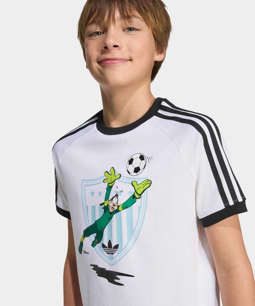 adidas（アディダス）の「アディダス ディズニー ルーズTシャツ / アディダスオリジナルス adidas Originals（Tシャツ/カットソー・キッズ・ブラック/ホワイト・150/140/130/160）」の14枚目の写真