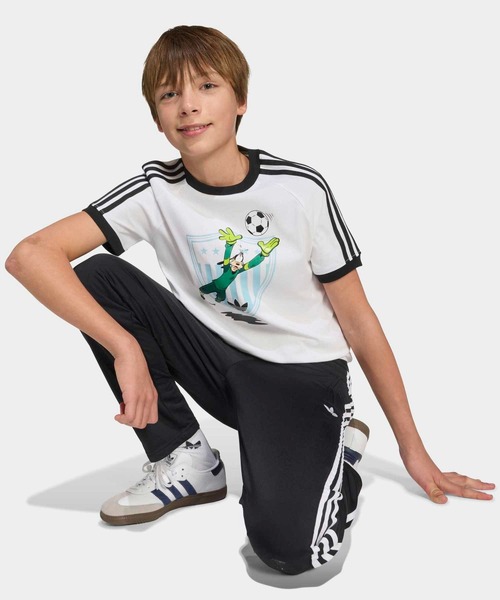 adidas（アディダス）の「アディダス ディズニー ルーズTシャツ / アディダスオリジナルス adidas Originals（Tシャツ/カットソー・キッズ・ブラック/ホワイト・150/140/130/160）」の15枚目の写真