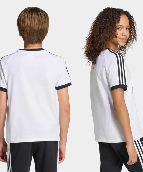 adidas（アディダス）の「アディダス ディズニー ルーズTシャツ / アディダスオリジナルス adidas Originals（Tシャツ/カットソー・キッズ・ブラック/ホワイト・150/140/130/160）」の11枚目の写真