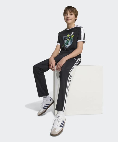 adidas（アディダス）の「アディダス ディズニー ルーズTシャツ / アディダスオリジナルス adidas Originals（Tシャツ/カットソー・キッズ・ブラック/ホワイト・150/140/130/160）」の3枚目の写真