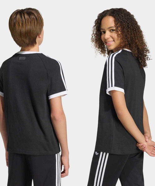 adidas（アディダス）の「アディダス ディズニー ルーズTシャツ / アディダスオリジナルス adidas Originals（Tシャツ/カットソー・キッズ・ブラック/ホワイト・150/140/130/160）」の6枚目の写真