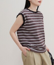 汗ジミ軽減天竺フレンチTシャツ