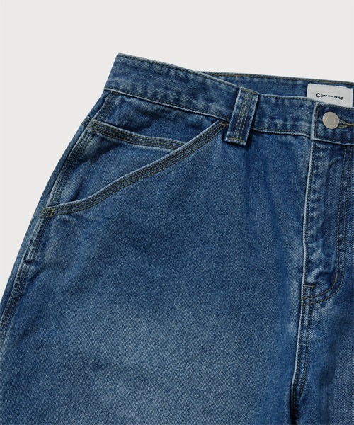 COVERNAT（カバーナット）の「[SOOBIN着用] RING-SPUN SEMI-WIDE WORK DENIM PANTS（デニムパンツ・メンズ・ブルー/グレー/ブラック・SMALL/MEDIUM/LARGE/X-LARGE）」の13枚目の写真
