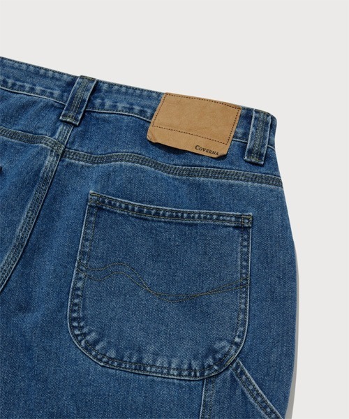 COVERNAT（カバーナット）の「[SOOBIN着用] RING-SPUN SEMI-WIDE WORK DENIM PANTS（デニムパンツ・メンズ・ブルー/グレー/ブラック・SMALL/MEDIUM/LARGE/X-LARGE）」の15枚目の写真